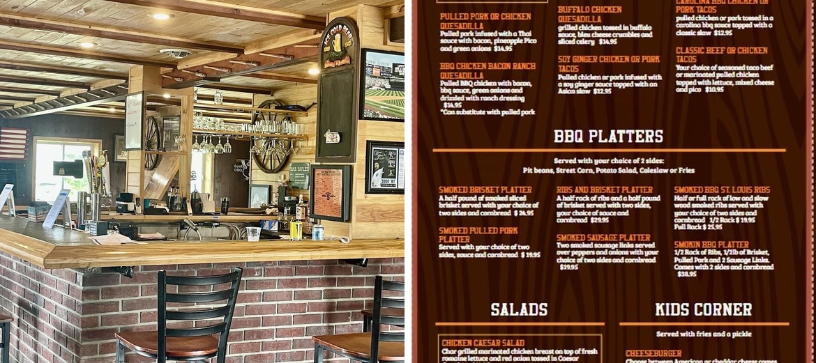 Lippys Bar & Grill Menu