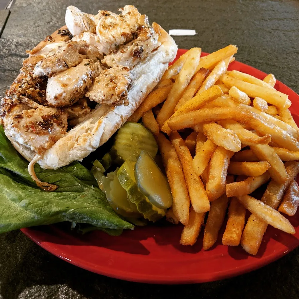 Chicken Spiedie Sandwich